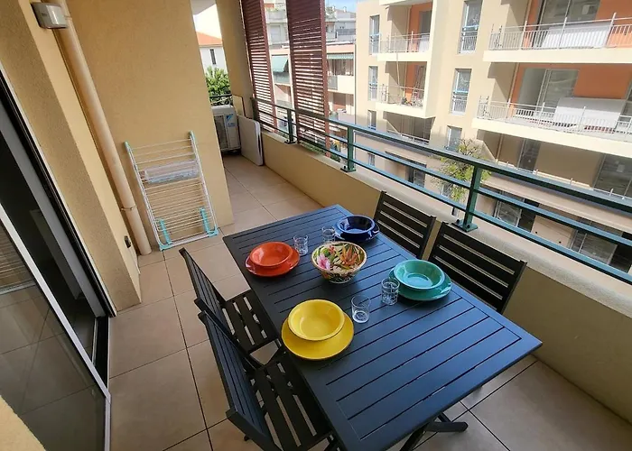 Superbe Juan-les-pins, Parking Lägenhet Antibes